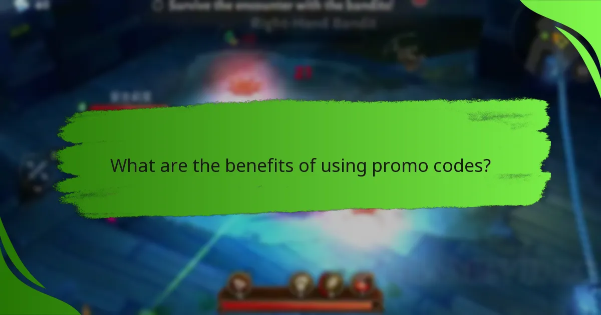 What are the benefits of using promo codes?